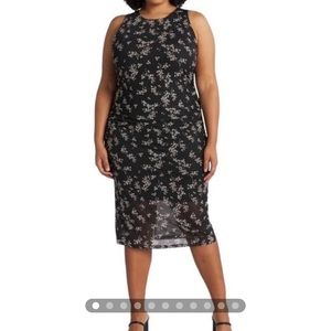 41 Hawthorne Sophia (Stitch Fix)
Sleeveless Midi Dress Black Floral 1XL NWT